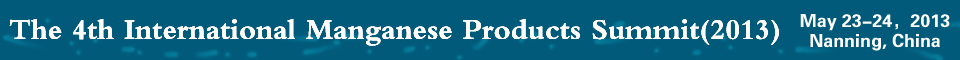 The 4th International Manganese Products Summit (2013)